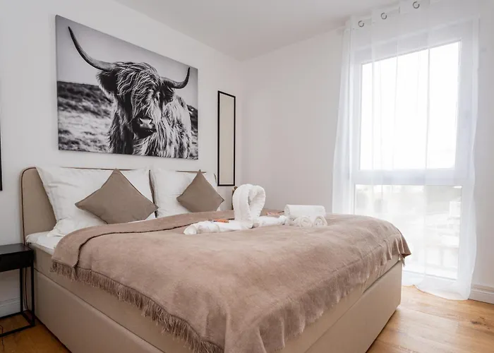 Noblenest: Terrasse - Netflix - Kaffee Apartmán