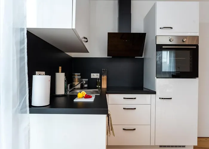 Noblenest: Terrasse - Netflix - Kaffee Apartmán Vídeň