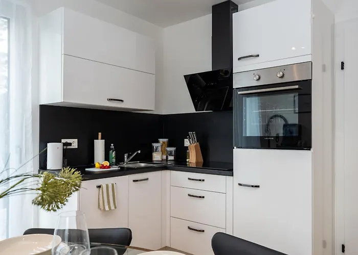Apartmán Noblenest: Terrasse - Netflix - Kaffee